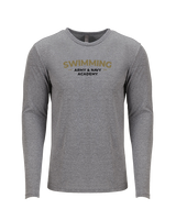 Army & Navy Academy Swimming Short - Tri-Blend Long Sleeve