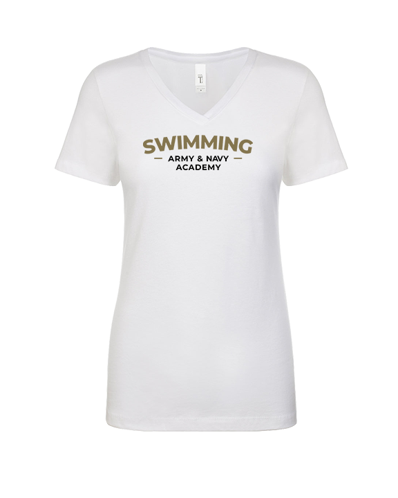 Army & Navy Academy Swimming Short - Womens Vneck