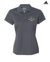 Army & Navy Academy Track & Field Curve - Adidas Womens Polo