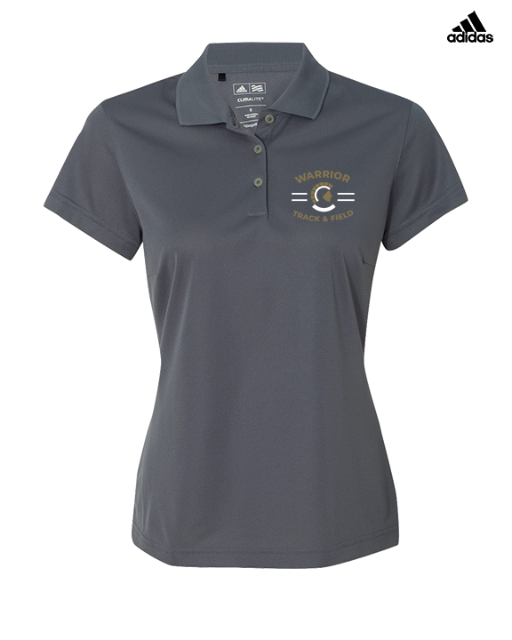 Army & Navy Academy Track & Field Curve - Adidas Womens Polo