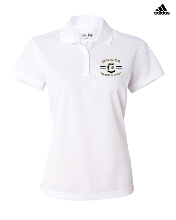 Army & Navy Academy Track & Field Curve - Adidas Womens Polo