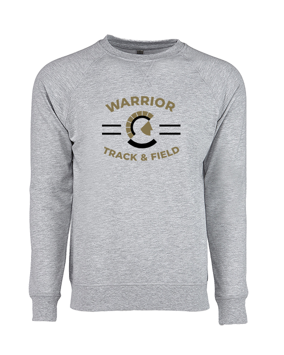 Army & Navy Academy Track & Field Curve - Crewneck Sweatshirt