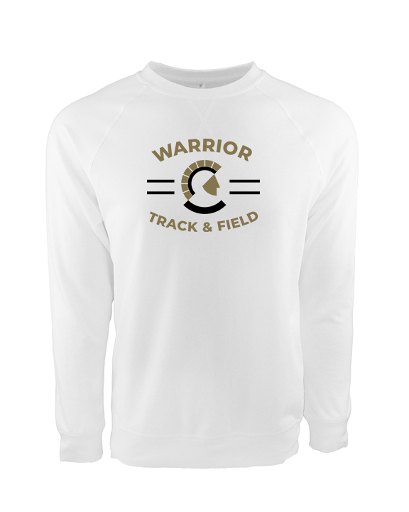 Army & Navy Academy Track & Field Curve - Crewneck Sweatshirt