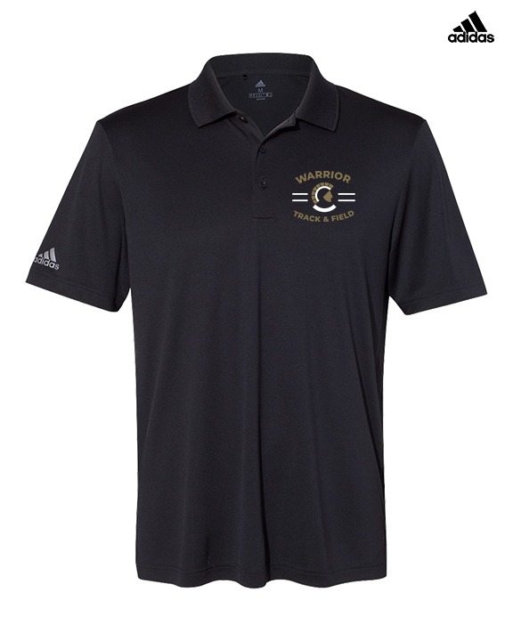 Army & Navy Academy Track & Field Curve - Mens Adidas Polo