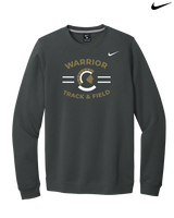 Army & Navy Academy Track & Field Curve - Mens Nike Crewneck