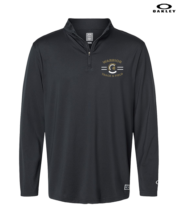 Army & Navy Academy Track & Field Curve - Mens Oakley Quarter Zip