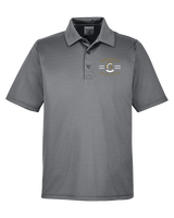 Army & Navy Academy Track & Field Curve - Mens Polo