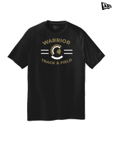 Army & Navy Academy Track & Field Curve - New Era Performance Shirt