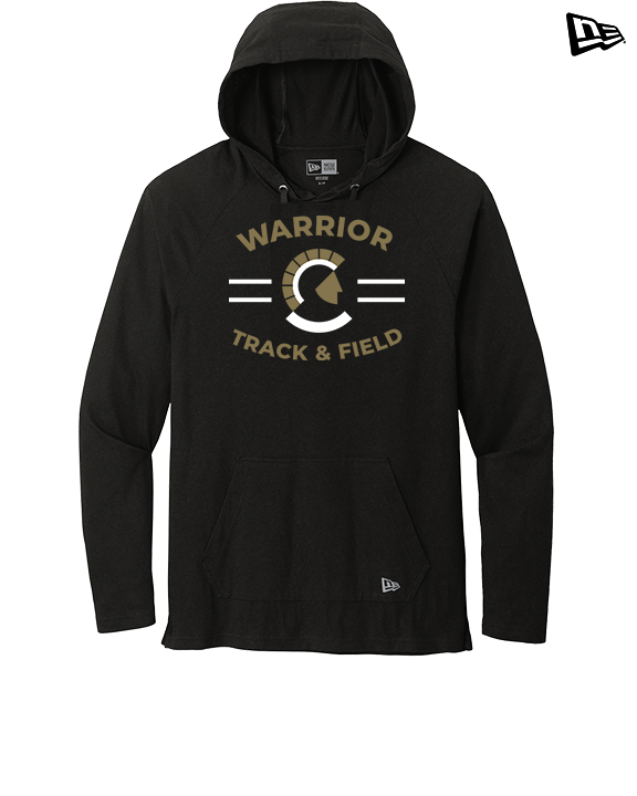 Army & Navy Academy Track & Field Curve - New Era Tri-Blend Hoodie