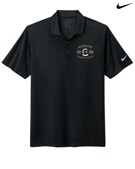 Army & Navy Academy Track & Field Curve - Nike Polo