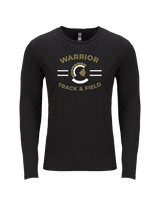 Army & Navy Academy Track & Field Curve - Tri-Blend Long Sleeve