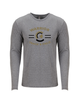 Army & Navy Academy Track & Field Curve - Tri-Blend Long Sleeve