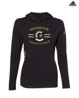Army & Navy Academy Track & Field Curve - Womens Adidas Hoodie