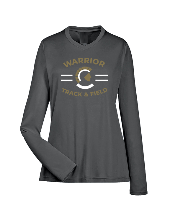 Army & Navy Academy Track & Field Curve - Womens Performance Longsleeve