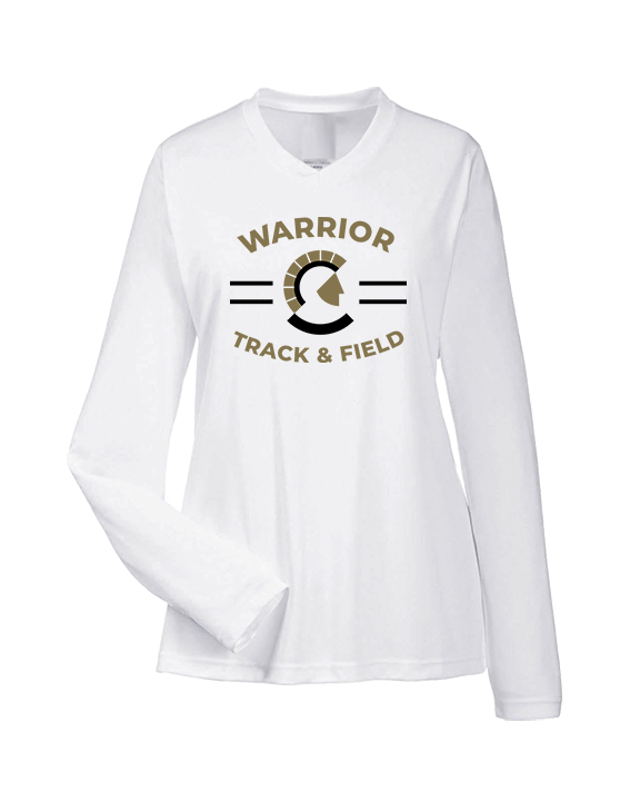 Army & Navy Academy Track & Field Curve - Womens Performance Longsleeve