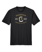 Army & Navy Academy Track & Field Curve - Youth Performance Shirt
