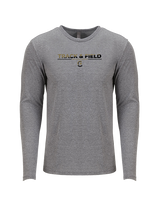 Army & Navy Academy Track & Field Cut - Tri-Blend Long Sleeve