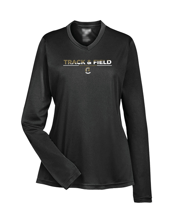 Army & Navy Academy Track & Field Cut - Womens Performance Longsleeve