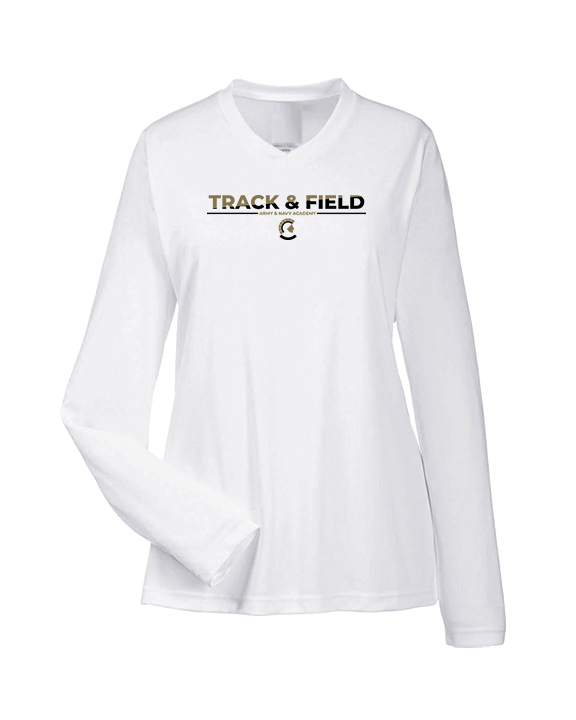 Army & Navy Academy Track & Field Cut - Womens Performance Longsleeve