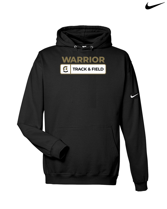 Army & Navy Academy Track & Field Pennant - Nike Club Fleece Hoodie