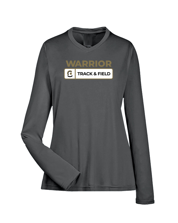 Army & Navy Academy Track & Field Pennant - Womens Performance Longsleeve