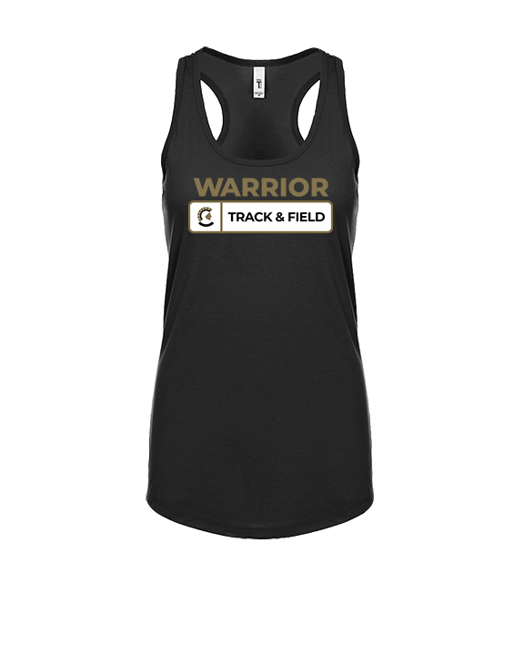 Army & Navy Academy Track & Field Pennant - Womens Tank Top