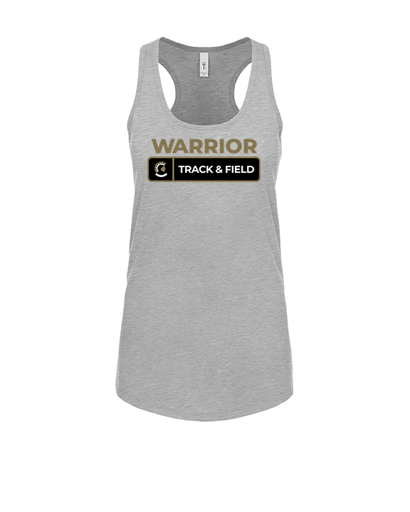Army & Navy Academy Track & Field Pennant - Womens Tank Top