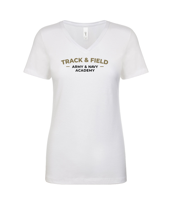 Army & Navy Academy Track & Field Short - Womens Vneck