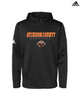 Atchison County HS Baseball Block - Mens Adidas Hoodie