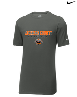 Atchison County HS Baseball Block - Mens Nike Cotton Poly Tee
