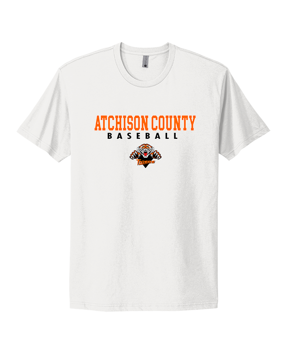 Atchison County HS Baseball Block - Mens Select Cotton T-Shirt