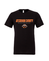 Atchison County HS Baseball Block - Tri-Blend Shirt