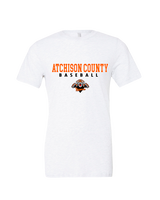 Atchison County HS Baseball Block - Tri-Blend Shirt