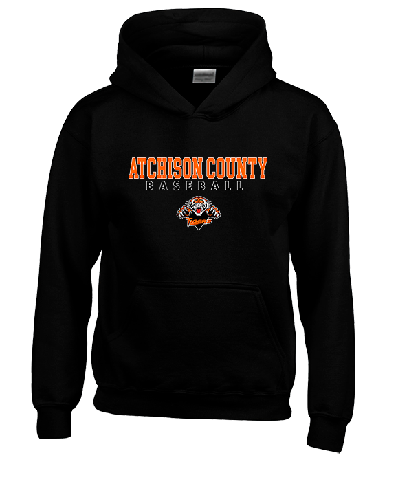 Atchison County HS Baseball Block - Youth Hoodie