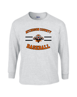 Atchison County HS Baseball Curve - Cotton Longsleeve