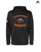 Atchison County HS Baseball Curve - Mens Adidas Hoodie