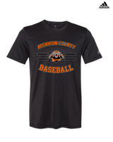 Atchison County HS Baseball Curve - Mens Adidas Performance Shirt