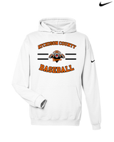 Atchison County HS Baseball Curve - Nike Club Fleece Hoodie