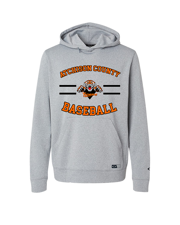 Atchison County HS Baseball Curve - Oakley Performance Hoodie