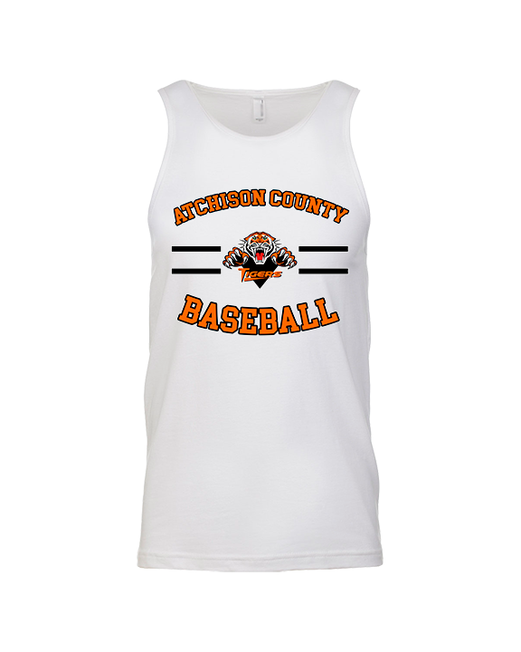 Atchison County HS Baseball Curve - Tank Top