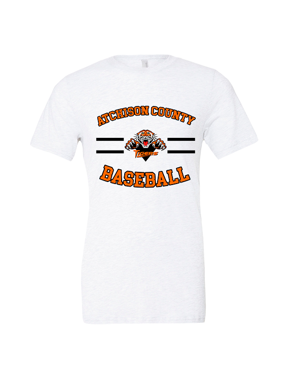 Atchison County HS Baseball Curve - Tri-Blend Shirt