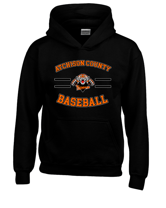 Atchison County HS Baseball Curve - Unisex Hoodie