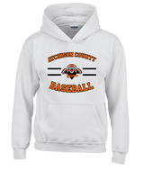 Atchison County HS Baseball Curve - Youth Hoodie