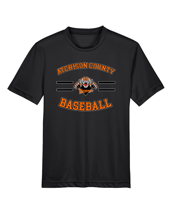 Atchison County HS Baseball Curve - Youth Performance Shirt