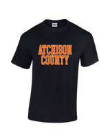 Atchison County HS Baseball Letters - Cotton T-Shirt