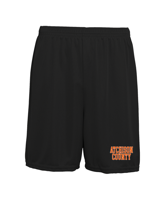 Atchison County HS Baseball Letters - Mens 7inch Training Shorts