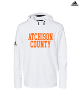 Atchison County HS Baseball Letters - Mens Adidas Hoodie