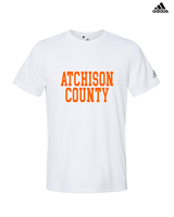 Atchison County HS Baseball Letters - Mens Adidas Performance Shirt