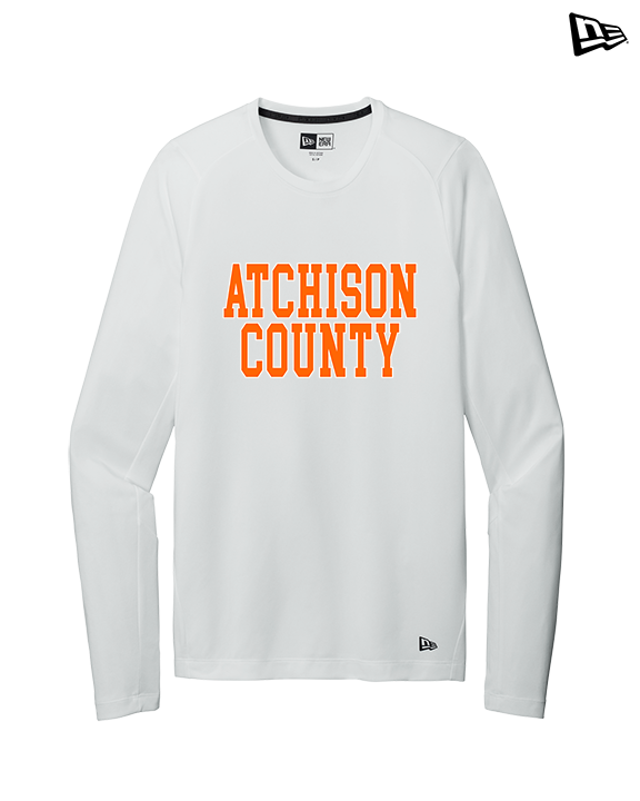 Atchison County HS Baseball Letters - New Era Performance Long Sleeve