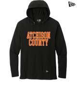 Atchison County HS Baseball Letters - New Era Tri-Blend Hoodie
